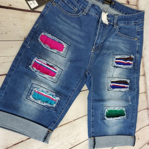 L&B Serape Bermuda Shorts - Picture 2 of 3